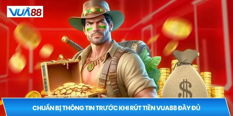 Chuẩn bị thông tin trước khi rút tiền VUA88 đầy đủ