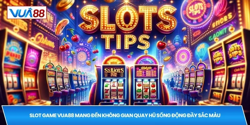 Slot game VUA88 mang đến không gian quay hũ sống động đầy sắc màu